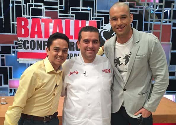 Buddy Velastro fotografou com Sérgio Marone (Foto Reprodução: Instagram)