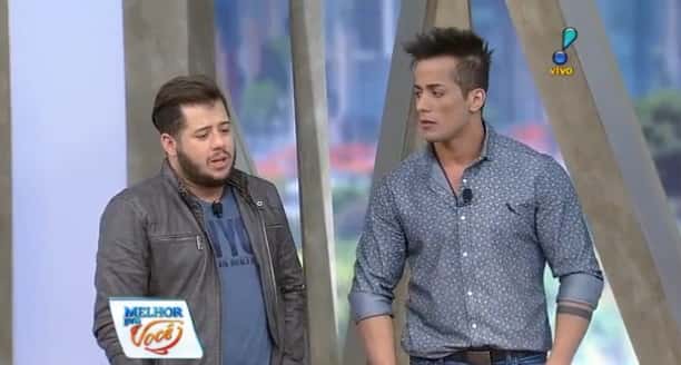 Hugo e Tiago detonaram Zeca Camargo (Foto: Reprodução/ RedeTV!)