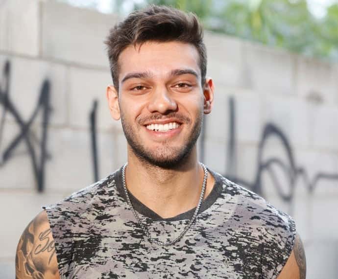 Lucas vai continuar com as duas carreiras, de cantor e ator (Foto: Ellen Soares/Gshow)