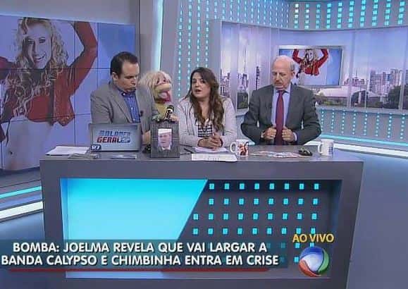Quadro "A Hora da Venenosa" é exibido no "Balanço Geral SP" (Foto: Reprodução / TV Record)