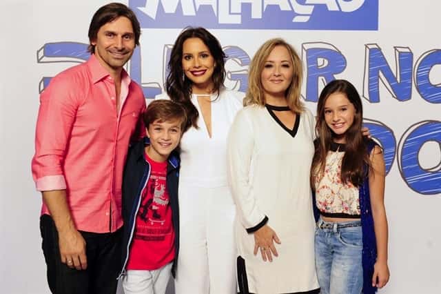 Murilo Rosa , Juliana Knust , Vitor Figueiredo , Claudia Netto , Kiria Malheiros (Foto: Globo/Estevam Avellar)