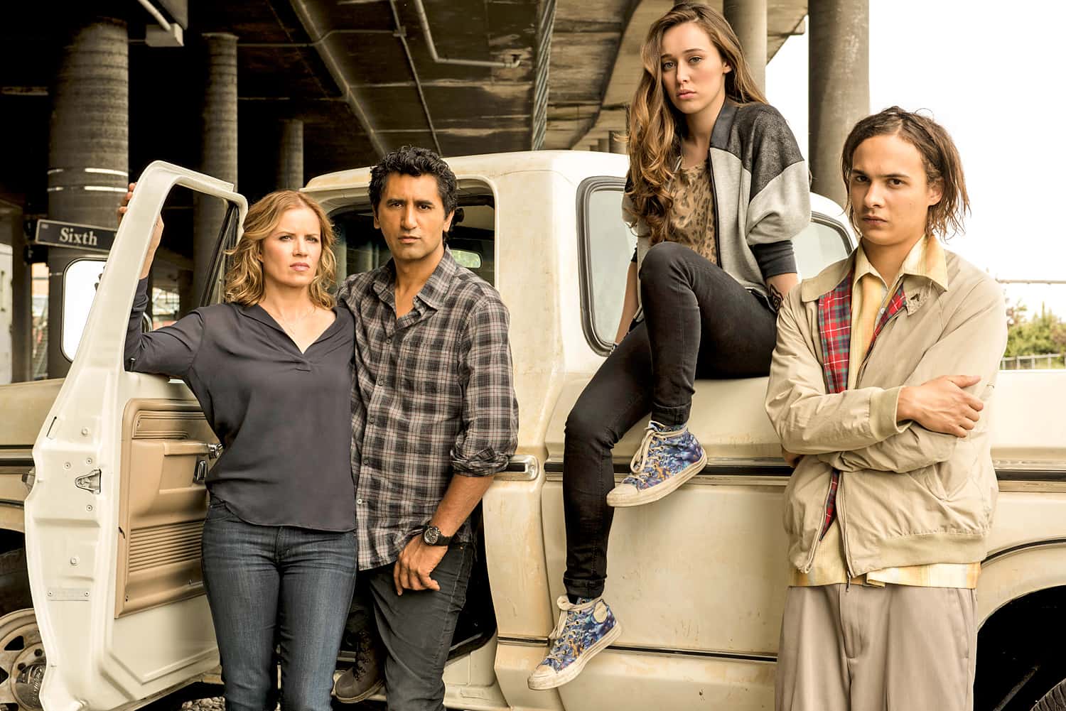 "Fear The Walking Dead" estreou neste último domingo (23).(Foto: Divulgação)