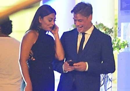 Fábio Assunção e Juliana Paes gravam "Totalmente demais" (Foto: Marcelo Soalheiro)