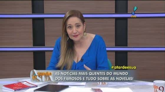 Sonia Abrão no comando do "A Tarde é Sua" (Foto: Reprodução/ RedeTV!)