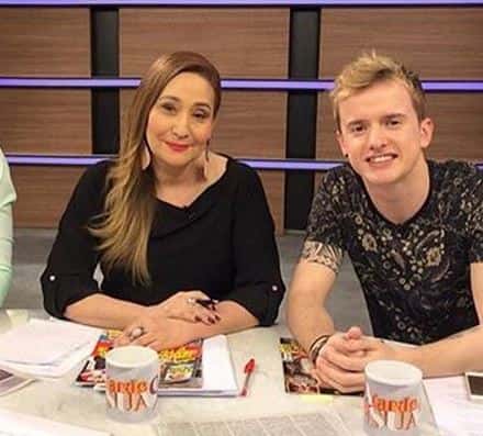 Sônia Abrão e Aaron Racanicchi (Foto: Instagram / Aaron Tura)