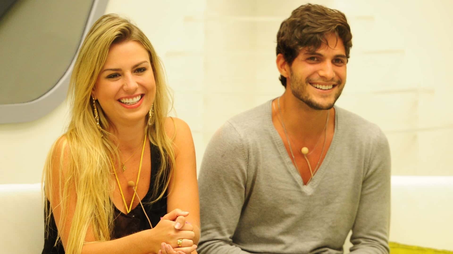 André e Fernanda no "BBB13" (Foto: Divulgação)