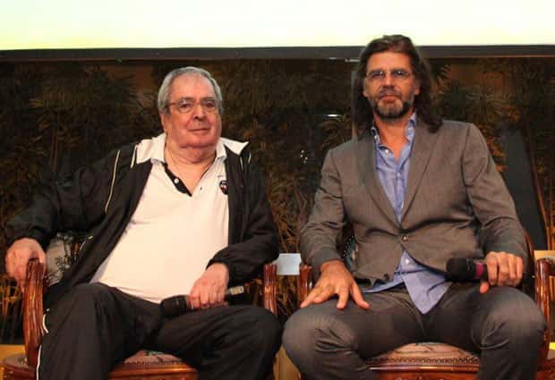 Benedito Ruy Barbosa e Luiz Fernando Carvalho (Foto: Divulgação)