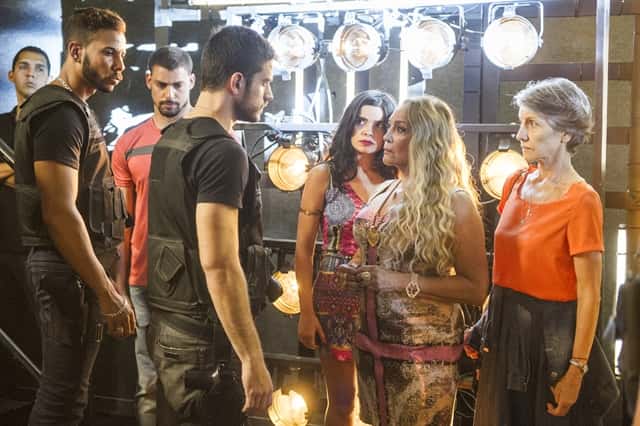 Dante (Marco Pigossi), Adisabeba (Susana Vieira) (Foto: Globo/Caiuá Franco)