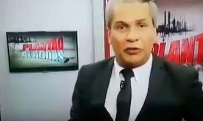 Sikêra apresenta o "Plantão Alagoas" (Foto: Reprodução / TV Alagoas)