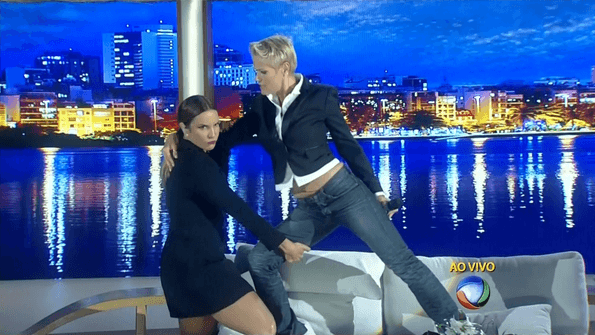 Ivete Sangalo participou do programa de Xuxa Meneghel (Foto: Reprodução/TV Record)