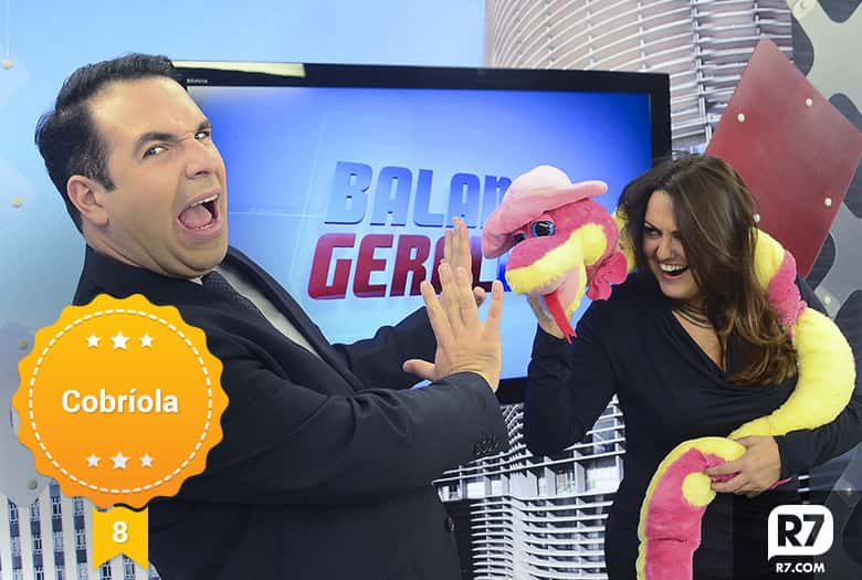 Fabíola Reipert apresenta o quadro com Reinaldo Gottino (Foto: Divulgação)