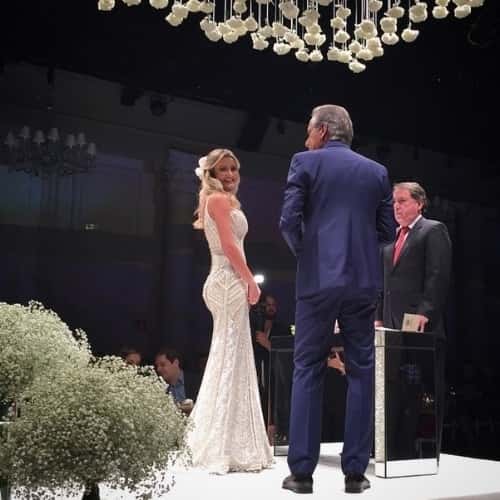 Roberto Justus e Ana Paula Siebert, casados desde o dia 30 de Abril de 2015