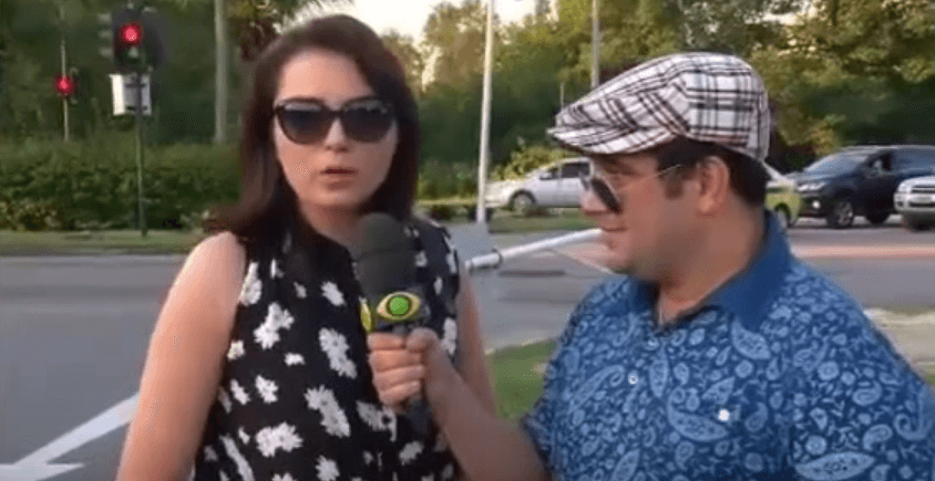 Monica Iozzi foi entrevistada pelo programa (Foto: Reprodução)