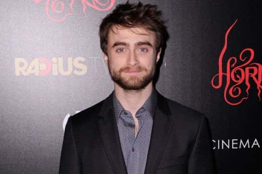 NEW YORK, NY - OCTOBER 27: Daniel Radcliffe attends the RADiUS TWC and The Cinema Society New York Premiere of "Horns" at Landmark Sunshine Cinema on October 27, 2014 in New York City. (Photo by Stephen Lovekin/Getty Images)