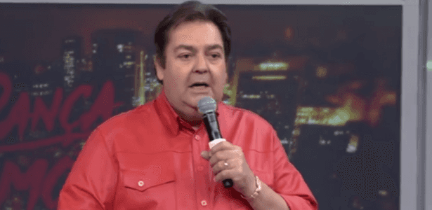 Faustão manda recado para escritor falecido. Reprodução/TV Globo