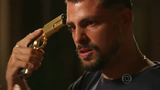 Juliano (Cauã Reymond) em cena de "A Regra do Jogo" (Foto: Reprodução/Globo)