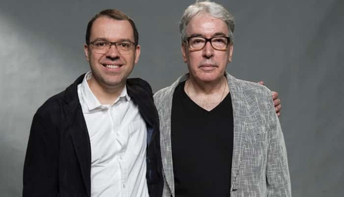 Mário Teixeira e Alcides Nogueira (Foto: Globo/Estevam Avellar)