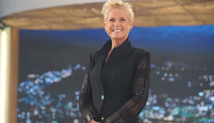 Xuxa em seu programa na Record (Foto: Blad Meneghel)
