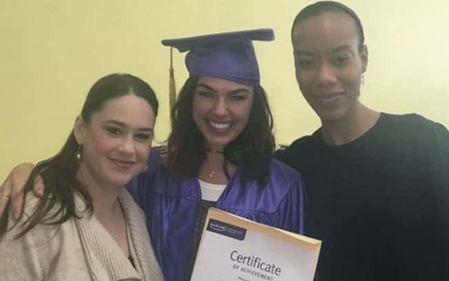 Atriz concluiu curso (Foto: Reprodução/Instagram)