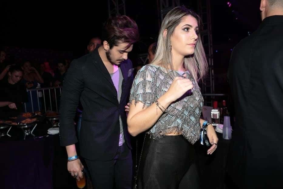 Luan Santana e Jade Magalhães (Foto: Reprodução).