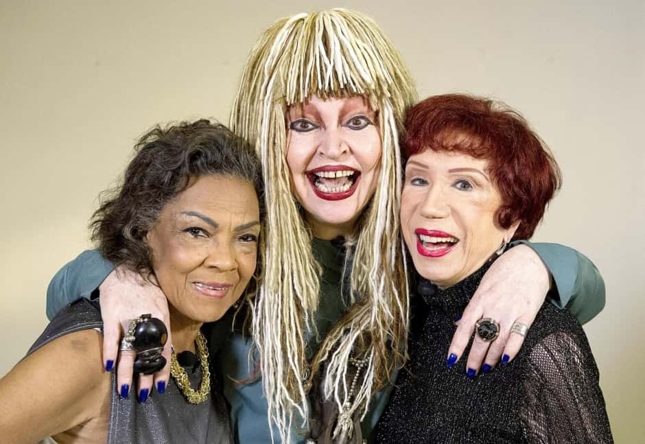 Elke Maravilha, Berta Loran e Vilma Nascimento. (Foto: Divulgação)