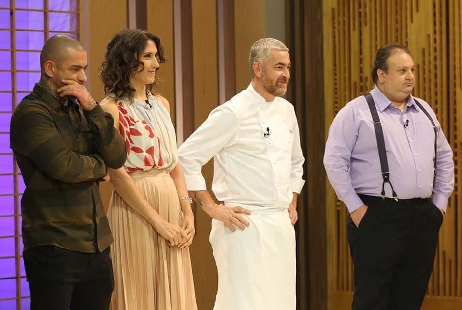 Cozinheiro Alex Atala participa do "MasterChef Júnior". (Foto:Rodrigo Belentani/Band)