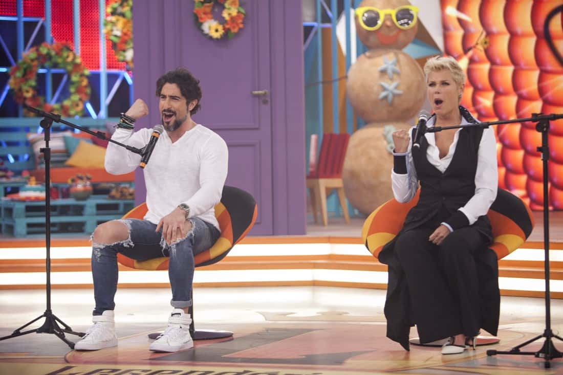 Xuxa é a atração especial do "Legendários de Natal" Crédito: Edu Moraes/Rede Record