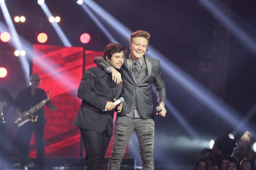 Michel Teló e Renato Vianna (Foto: Divulgação)