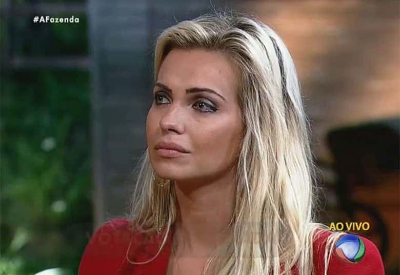 Veridiana em "A Fazenda" (Foto: Reprodução)