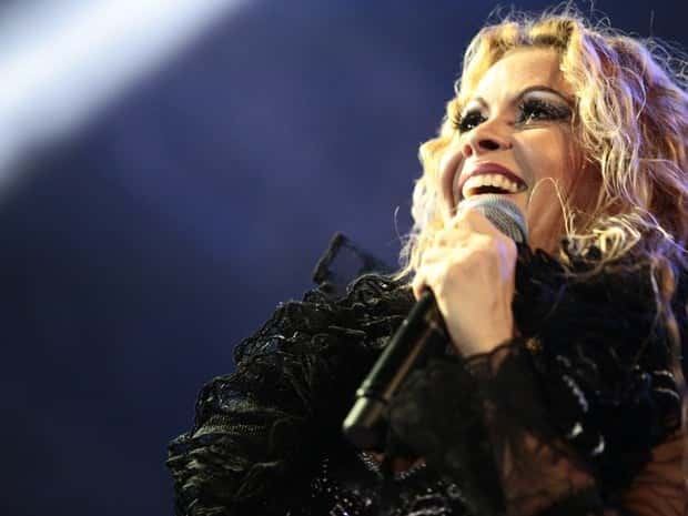 Joelma foi gentil com os fãs (Foto: Divulgação)