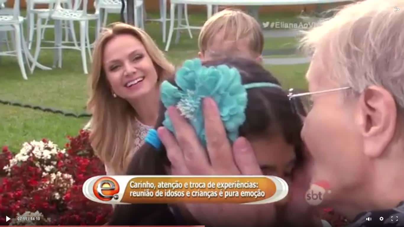Eliana velhinhos e crianças