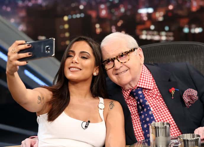 Anitta e Jô Soares (Foto: Carol Caminha/Gshow)