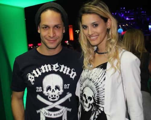 Rainer Cadete e Taianne Raveli (Foto: Rogério Fidalgo/AgNews)