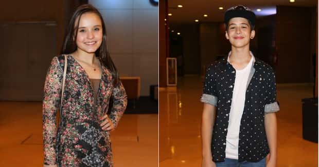 Larissa Manoela e João Guilherme (Foto: Manuela Scarpa/Brazil News)