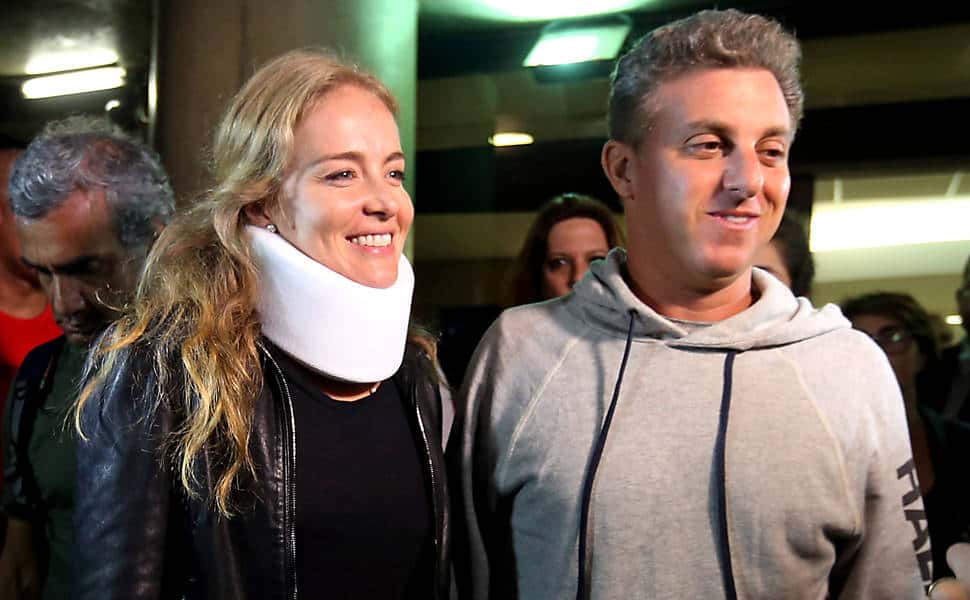 Huck e Angélica sofreram acidente de avião em maio de 2015. (Foto: Divulgação)