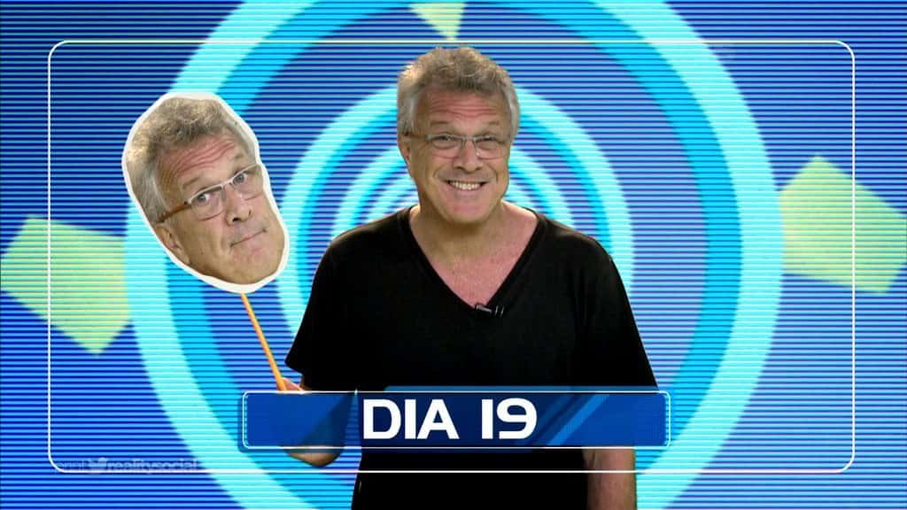 Pedro Bial na chamada do "BBB 16" (Foto: Reprodução/Globo)