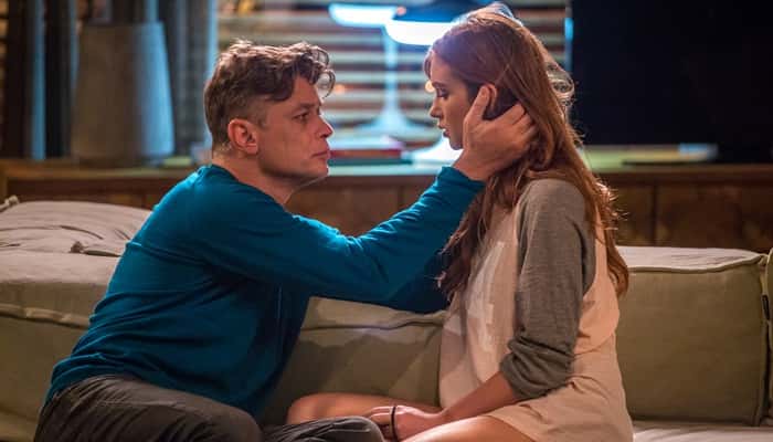 Arthur (Fábio Assunção) e Eliza (Marina Ruy Barbosa) (Foto: Globo/Paulo Belote)