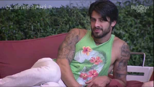 Renan no "BBB16" (Foto: Reprodução)