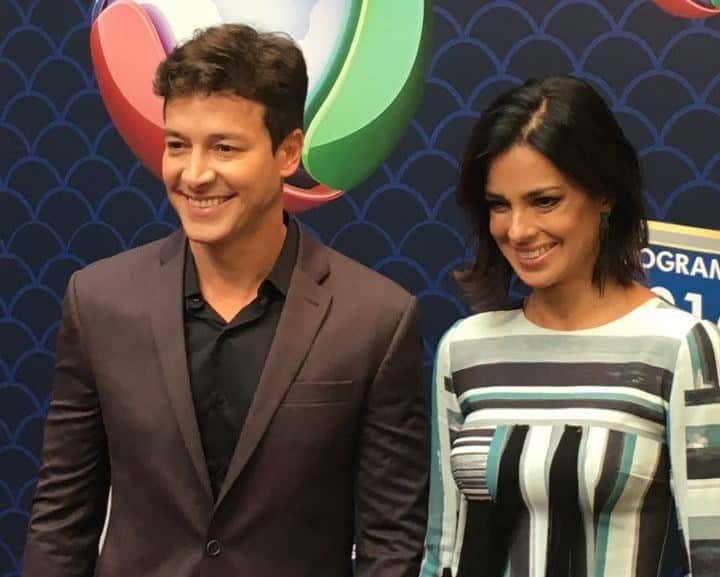 Rodrigo Faro e sua mulher, Vera Viel (Foto: TV FOCO)