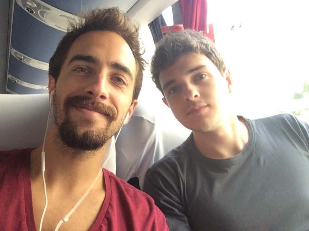 Lucas e André (Foto: Reprodução)