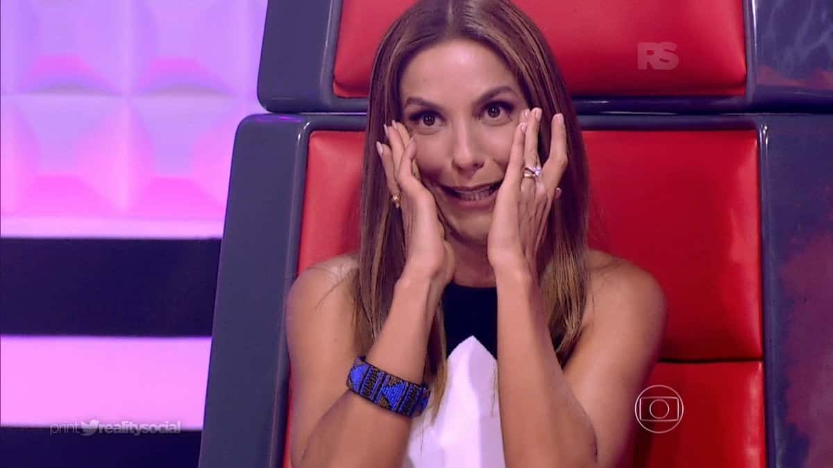 Ivete Sangalo no "The Voice Kids" de ontem (21), que igualou recorde no Rio (Foto: Reprodução/Globo)