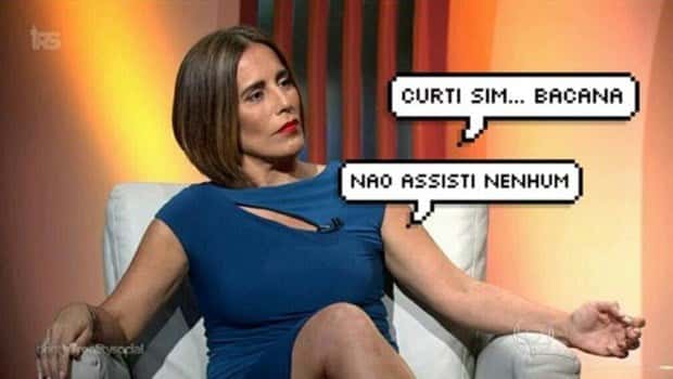 Glória Pires virou meme na internet (Foto: Reprodução)