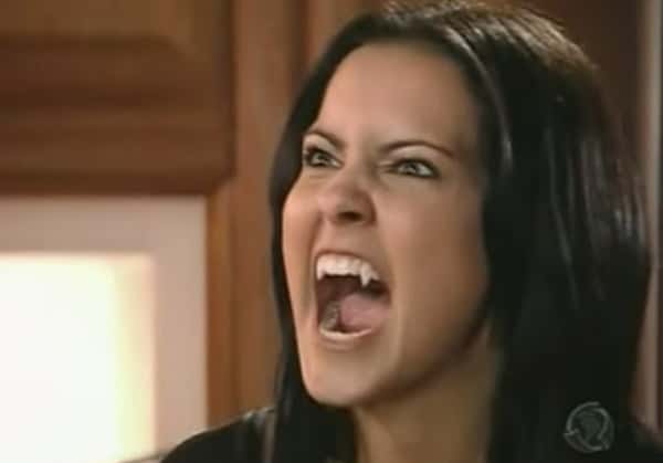 Atriz foi criticada na época de "Os Mutantes" (Foto: Reprodução)