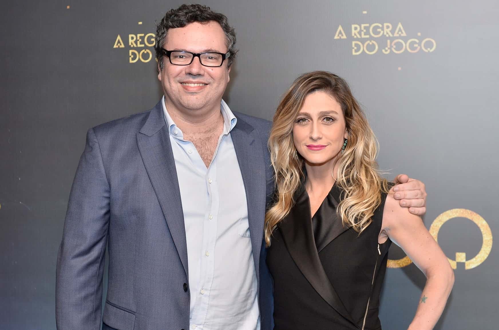 João Emanuel Carneiro e Amora Mautner. (Foto: João Miguel/Divulgação)