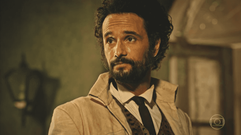 Afrânio (Rodrigo Santoro) em cena de "Velho Chico" (Foto: Reprodução/Globo)