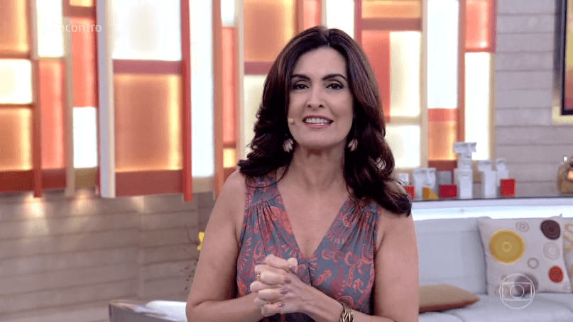 Fátima Bernardes no "Encontro"