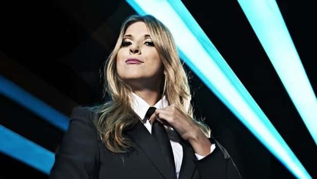 Dani Calabresa no "CQC" (Foto: Divulgação/Band)