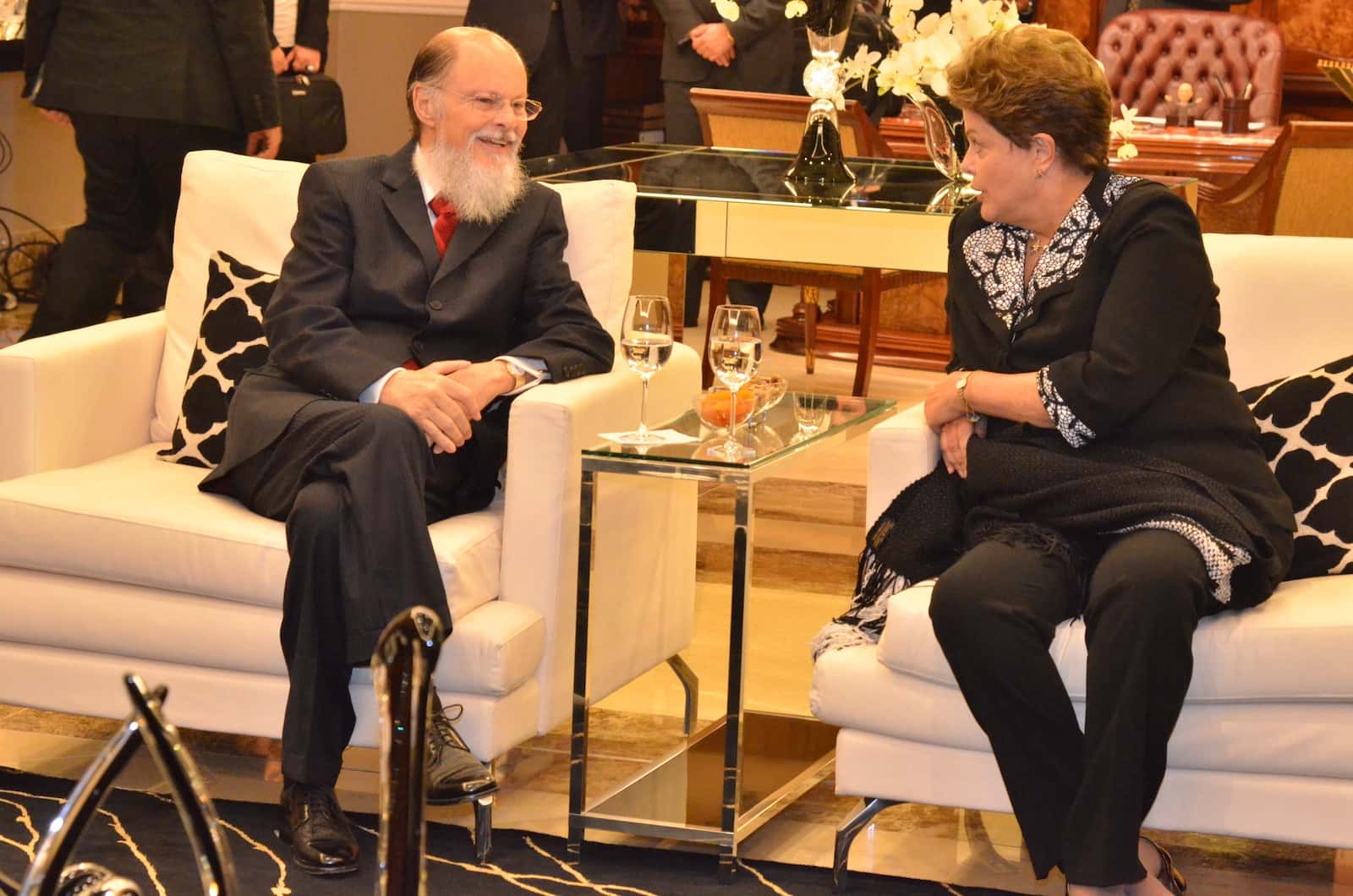 Edir Macedo e Dilma Rousseff (Foto: Divulgação)