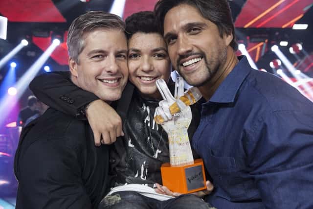 Victor, Wagner Barreto e Leo (Foto: Globo/Pedro Curi)