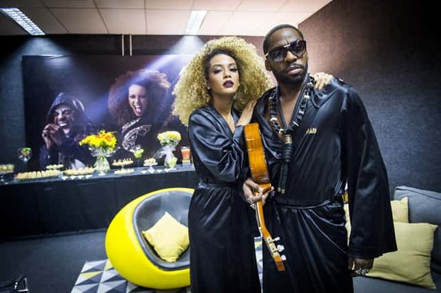 Michele (Taís Araújo) e Mister Brau (Lázaro Ramos) (Foto: Globo/João Miguel Júnior)